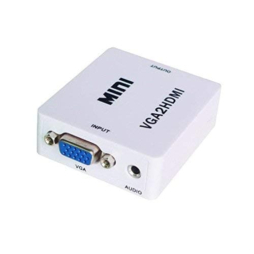 VGA to HDMI HD 1080P Video Converter Adapter with 3.5mm Audio Port Media Streaming Device - View 1