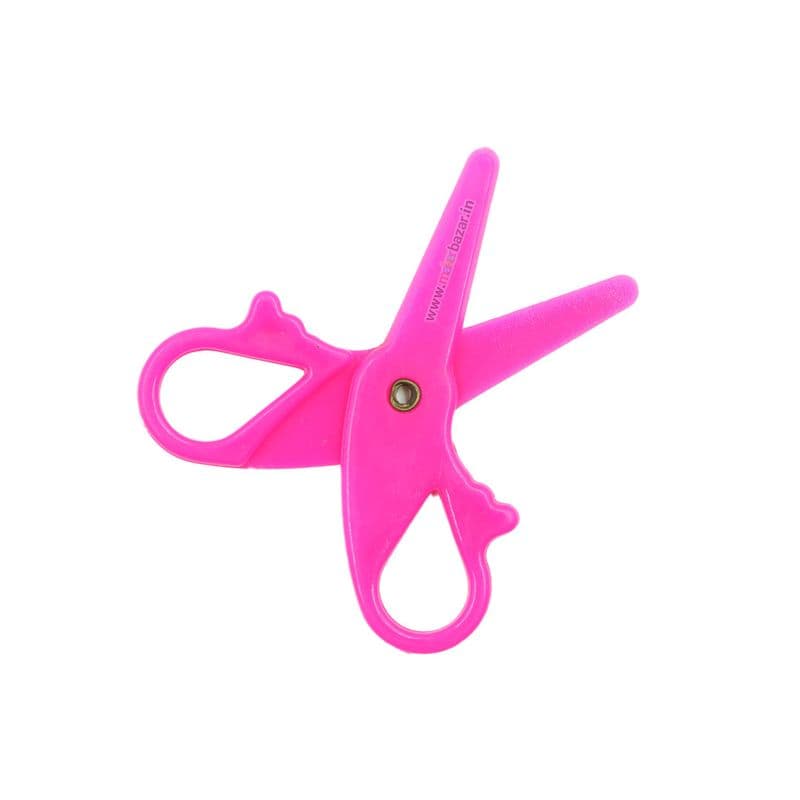 3.5in/90mm Mini DIY Plastic Safety Scissor for School Kids - View 3