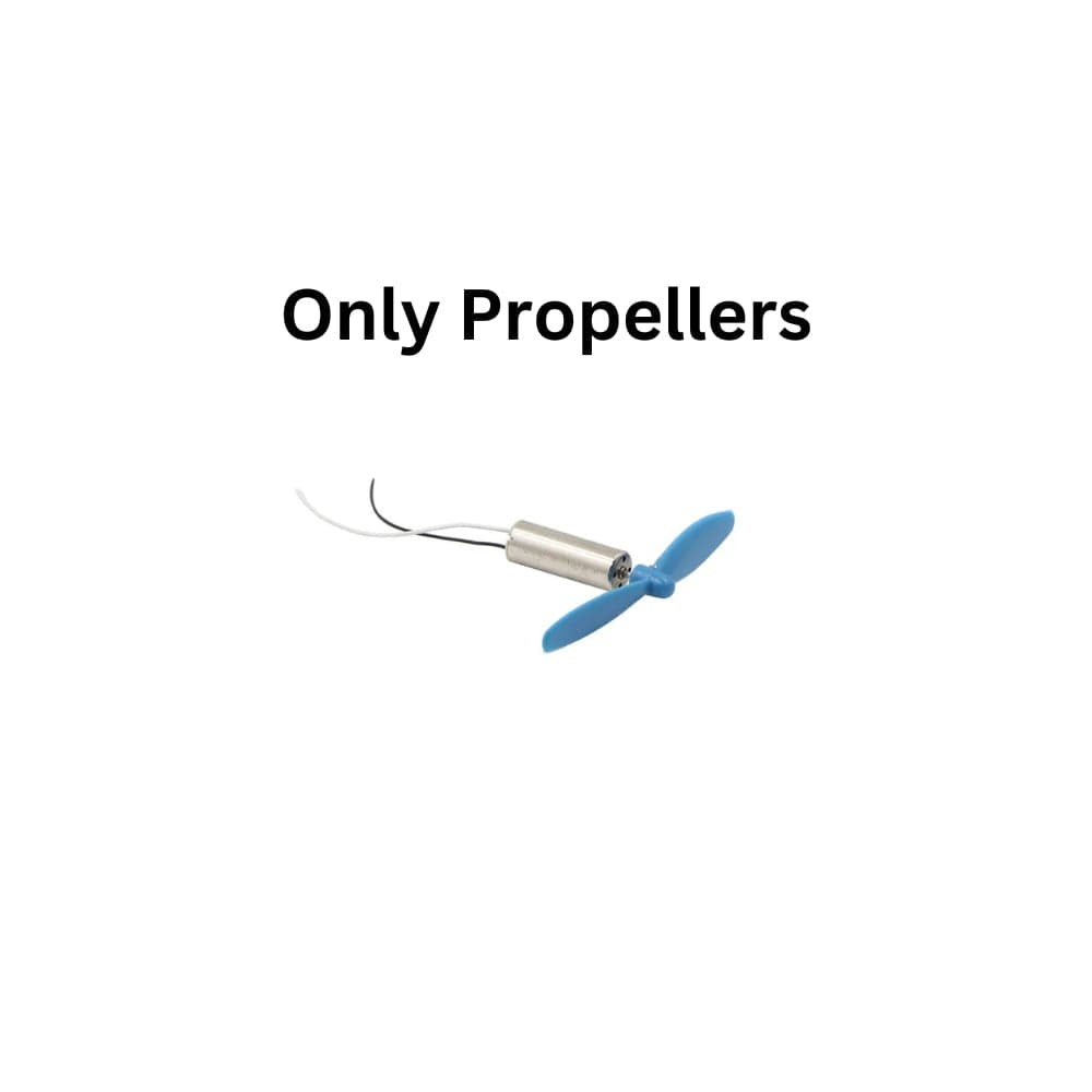 0.9mm Two-Blade Mini Propeller 720 Coreless Drone Motor Fan [Random Color] - View 1