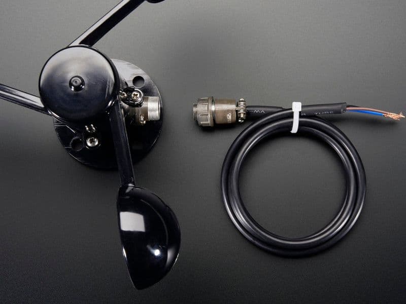 Anemometer Wind Speed Sensor Kit with Wire - View 2
