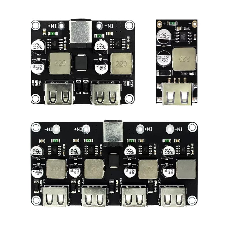 QC3.0 QC2.0 DC to DC Buck Converter Charging Module - View 1