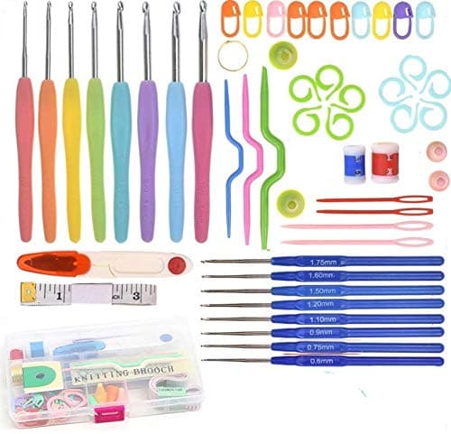 52 Pcs Crochet Hook Set / Knitting Kit Needles Set - View 2