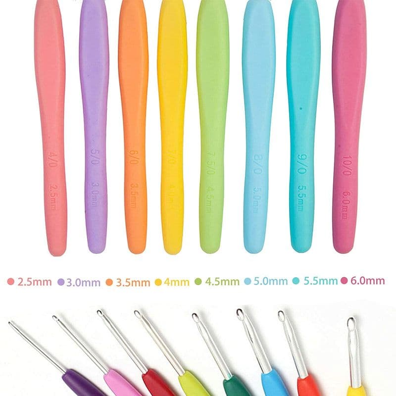 52 Pcs Crochet Hook Set / Knitting Kit Needles Set - View 3