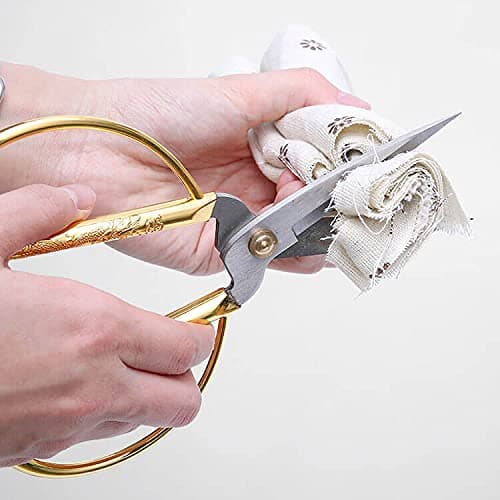 Stainless Steel Tailoring Scissors In Two Sizes 7.5 & 4.8 Inch (Set Of 2) - View 2