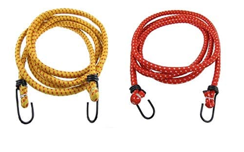 High Strength Elastic Luggage Tying Rope With Hooks - 4 Ft Length - View 1