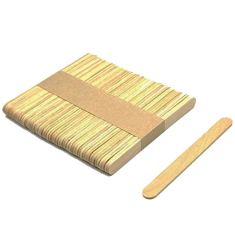 Wooden Popsicle Stick Premium Quality (Pack of 50) - View 1