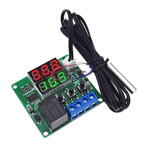 XH-W 12-Volt Digital Temperature Controller Module W/ Display and NTC Temp Sensor - View 3