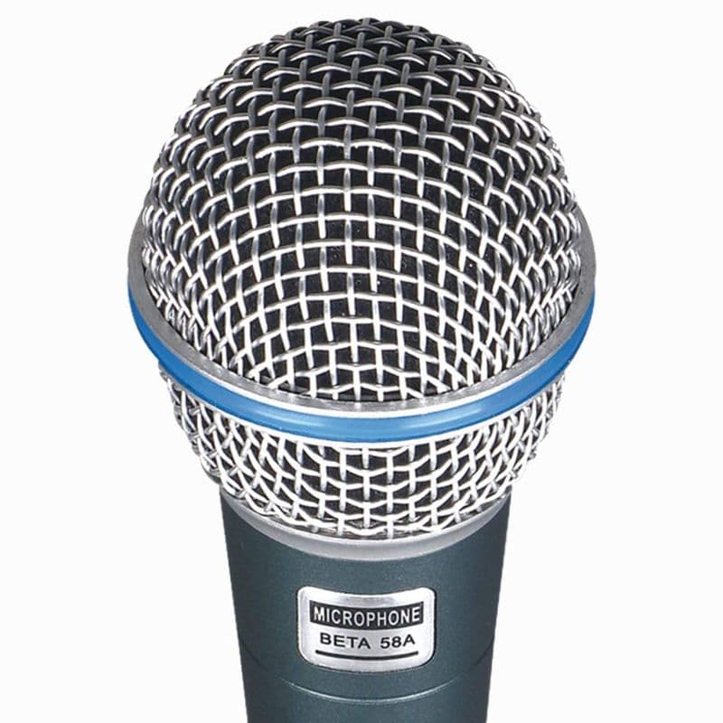Beta 58A Singing Mic Studio Voice Recording Vocal Microphone Karaoke Mic with 3.5mm Connector XLR to 1/4 Inch Cable - View 3