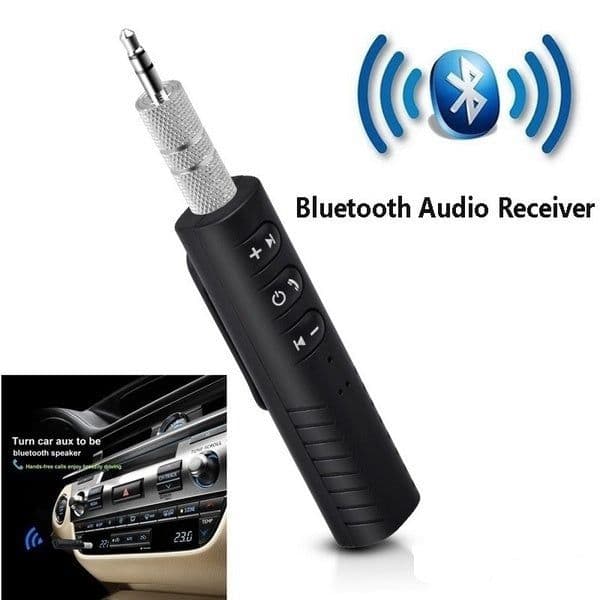 Universal 3.5mm Bluetooth Audio Wireless Receiver with Microphone for DIY/ Home/ Cars - View 1