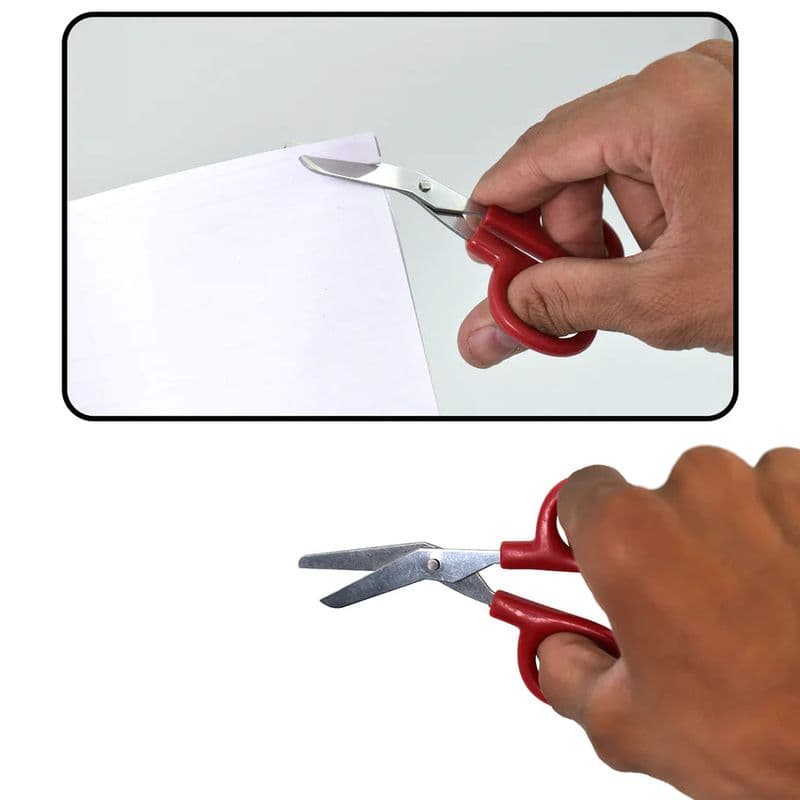 Bent Scissor for Cutting & Designing Purposes - Small - View 2