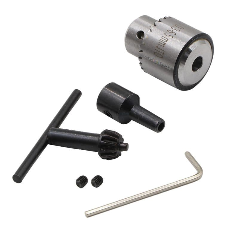 [Type 2] 0.3-6.5mm Drill Chuck Set For 775 DC Motor (5mm Shaft) Rotary Tool - View 1