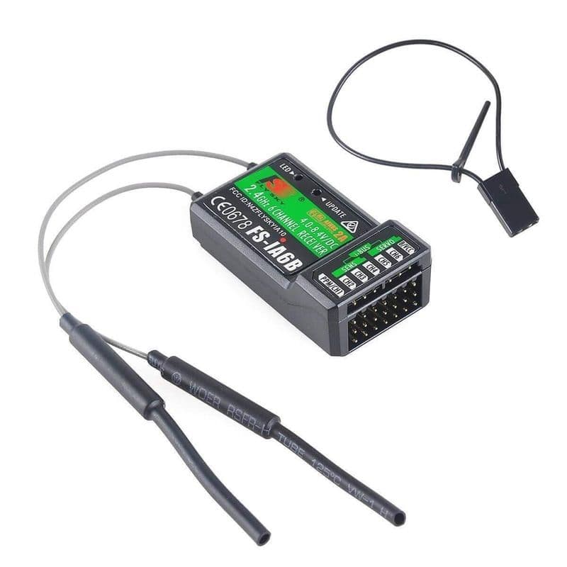 FlySky FS-IA6B RF 2.4GHz 6CH PPM Output with iBus Port Receiver - View 1
