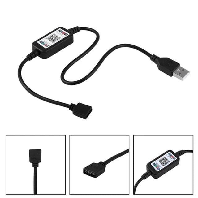 4.5v-26v LED RGB USB Powered Bluetooth Controller for LED Strip 5050 3528 2835 - View 1