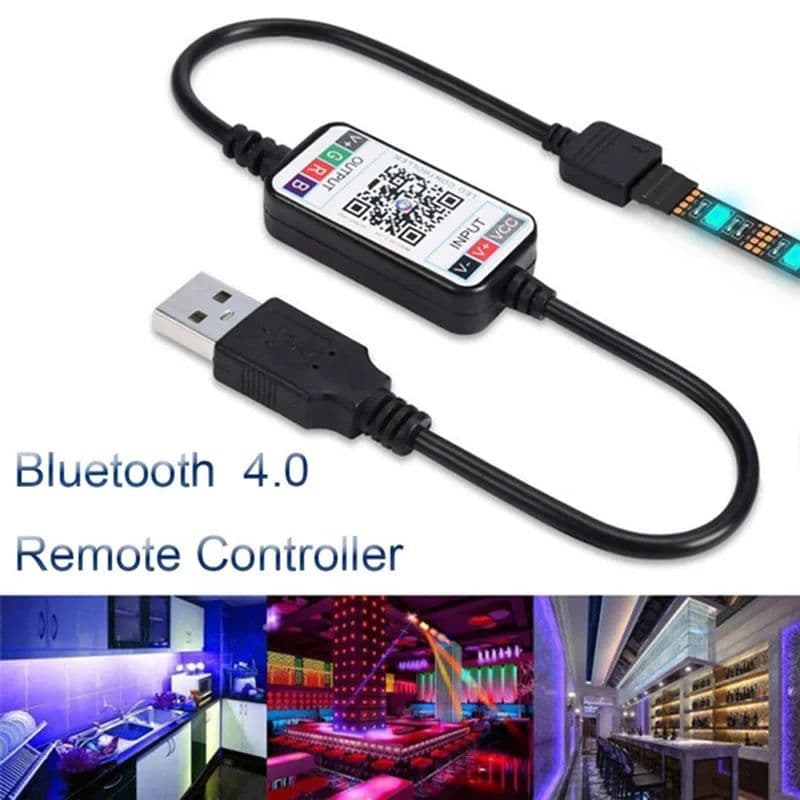 4.5v-26v LED RGB USB Powered Bluetooth Controller for LED Strip 5050 3528 2835 - View 3