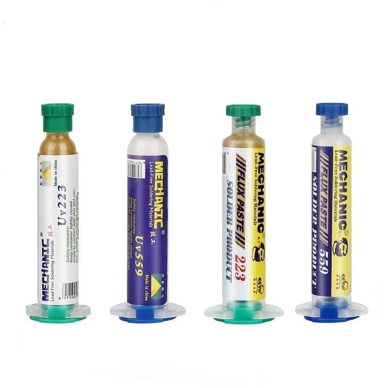 Mechanic: 10cc Lead-Free No-Clean Solder Flux Paste Syringe - View 1