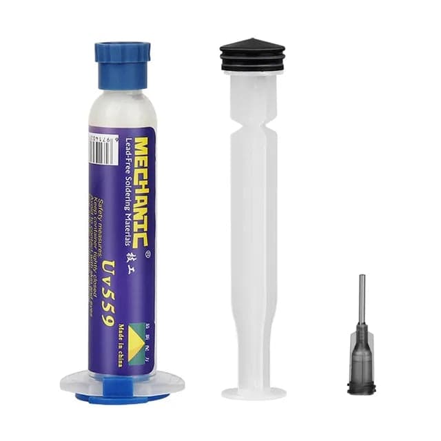 Mechanic: 10cc Lead-Free No-Clean Solder Flux Paste Syringe - View 3