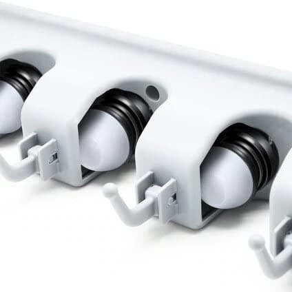 5 Slots Mop & Broom Holder - View 2