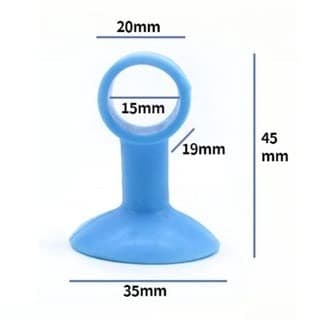 Self Suction Silicone Door Stopper - View 2