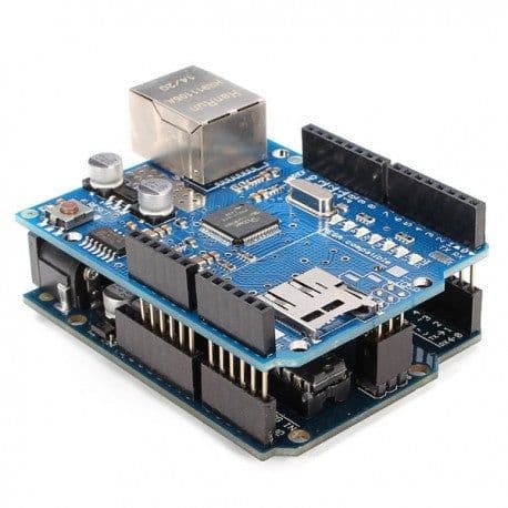 Ethernet W5100 Shield Network Expansion Board with Micro SD Card Slot for Arduino - View 3