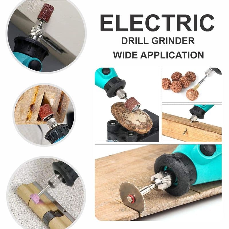 252-Pieces Multifunctional Mini Rotary Die Grinder Kit - View 3