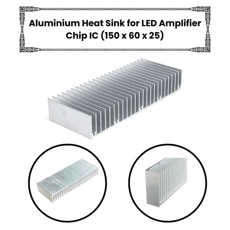 Aluminium Heat Sink for Chip/PCBs/Modules - View 2
