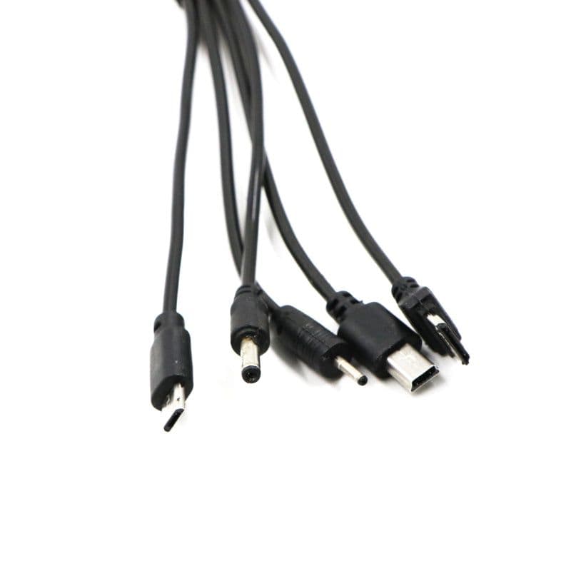 d.Light 5V-2.5W Solar Panel With Multiple Charging Connectors - View 2