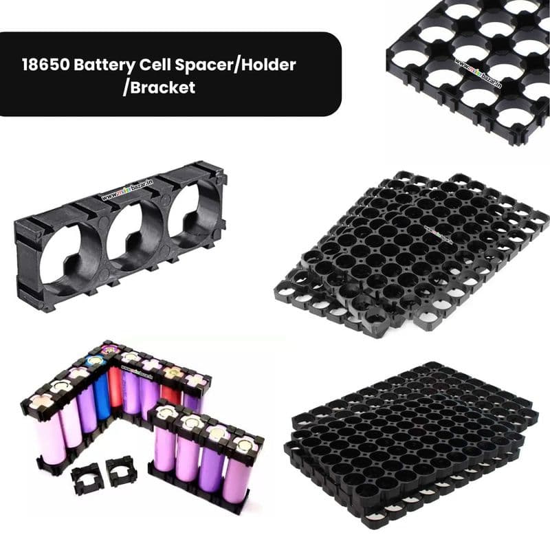 18650 Battery Cell Spacer / Holder / Bracket - View 1