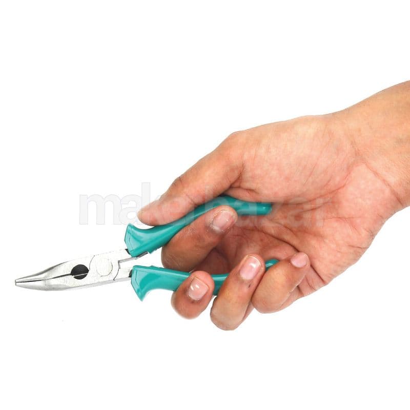 Taparia: BN-06 Bent Nose Pliers (Econ) Insulated With Thick C.A Sleeve 165mm/6.4inch - View 2
