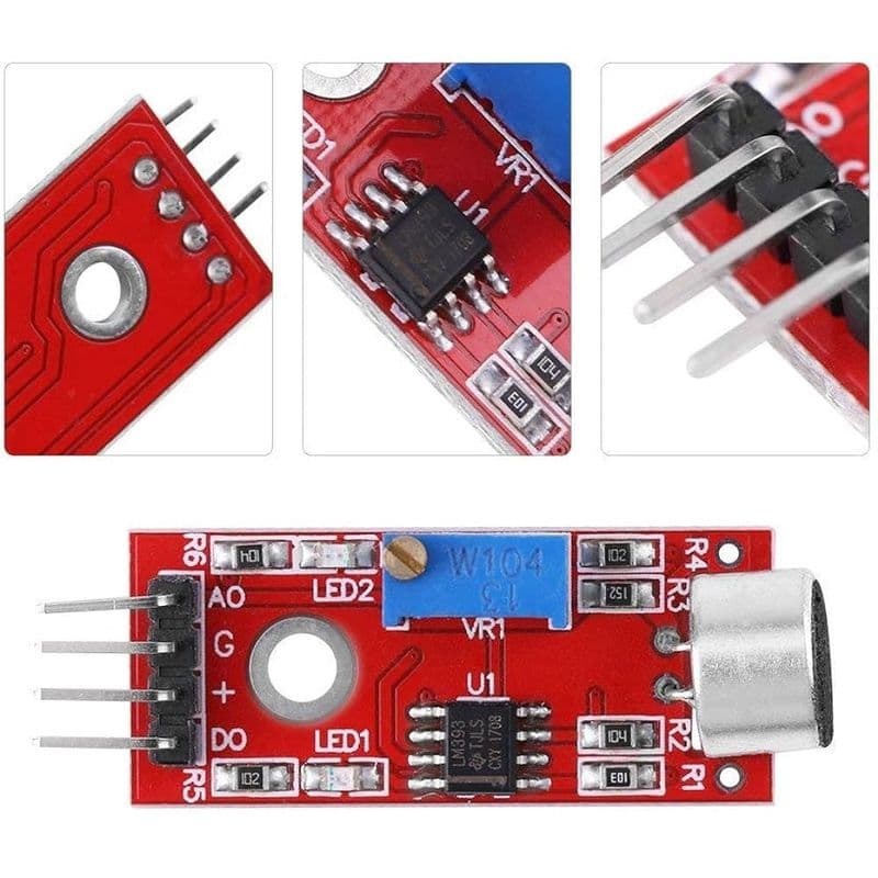 Sound Detection Sensor Module for Arduino/RPi/Other Microcontrollers - View 3