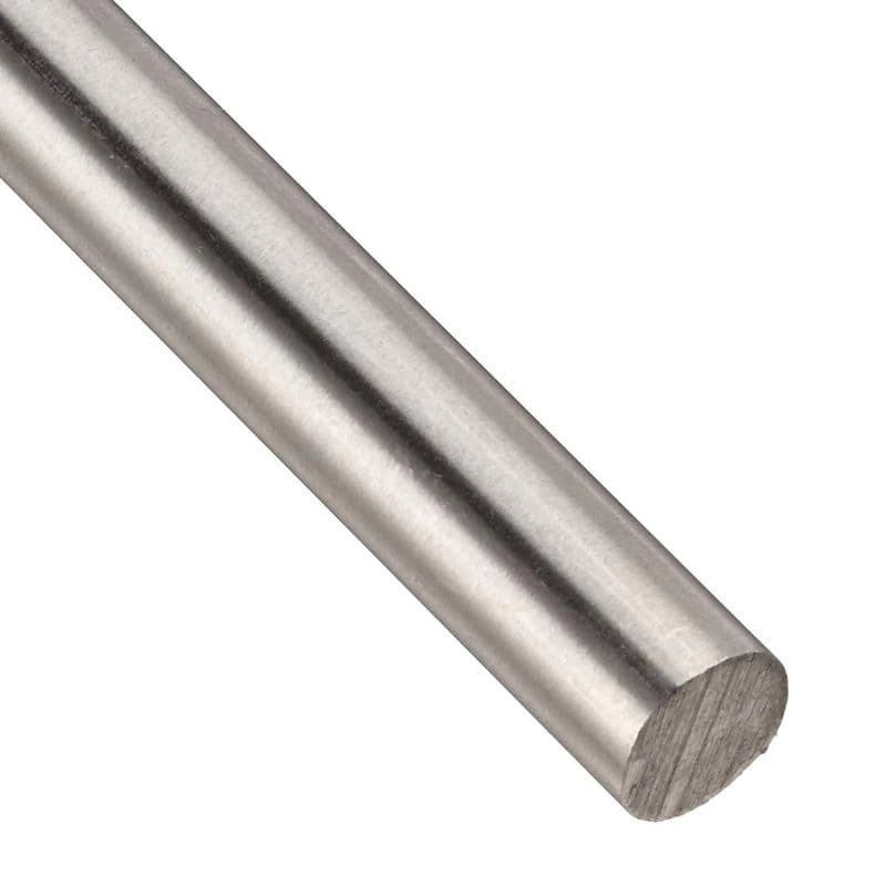 Solid Core Metal Stainless Steel Round Rod - 12mm (Length in Meters) - View 1
