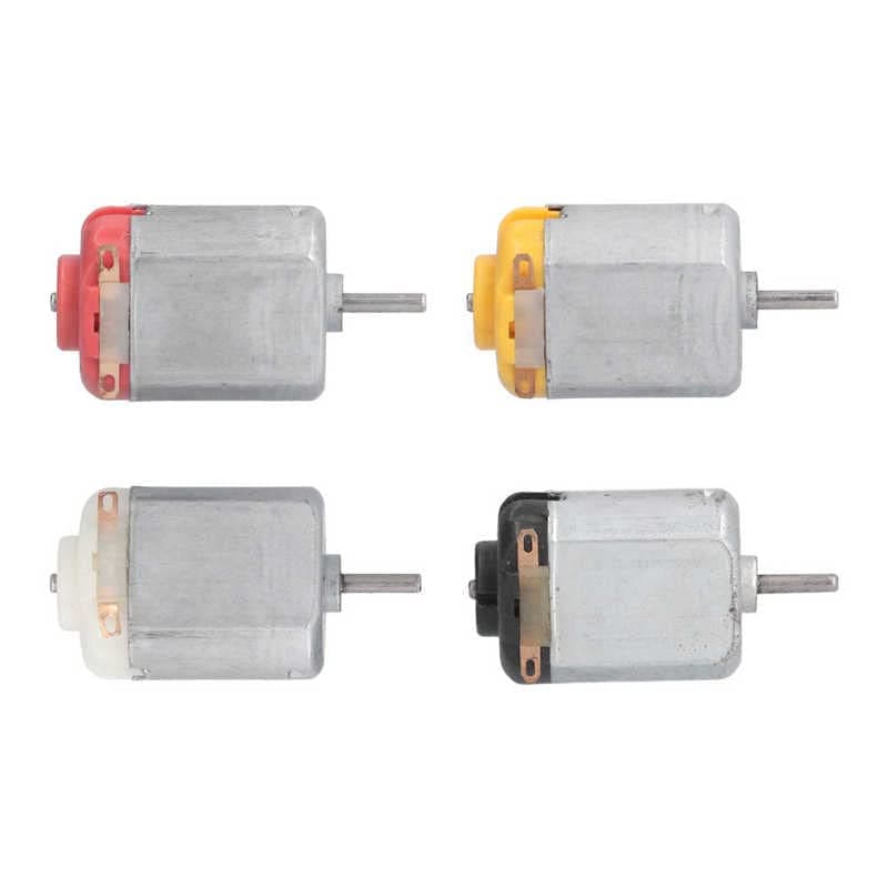 130 Micro DC Toy Motor - Small Single Shaft High RPM 3V-6V DIY (29x20x15mm) - View 1