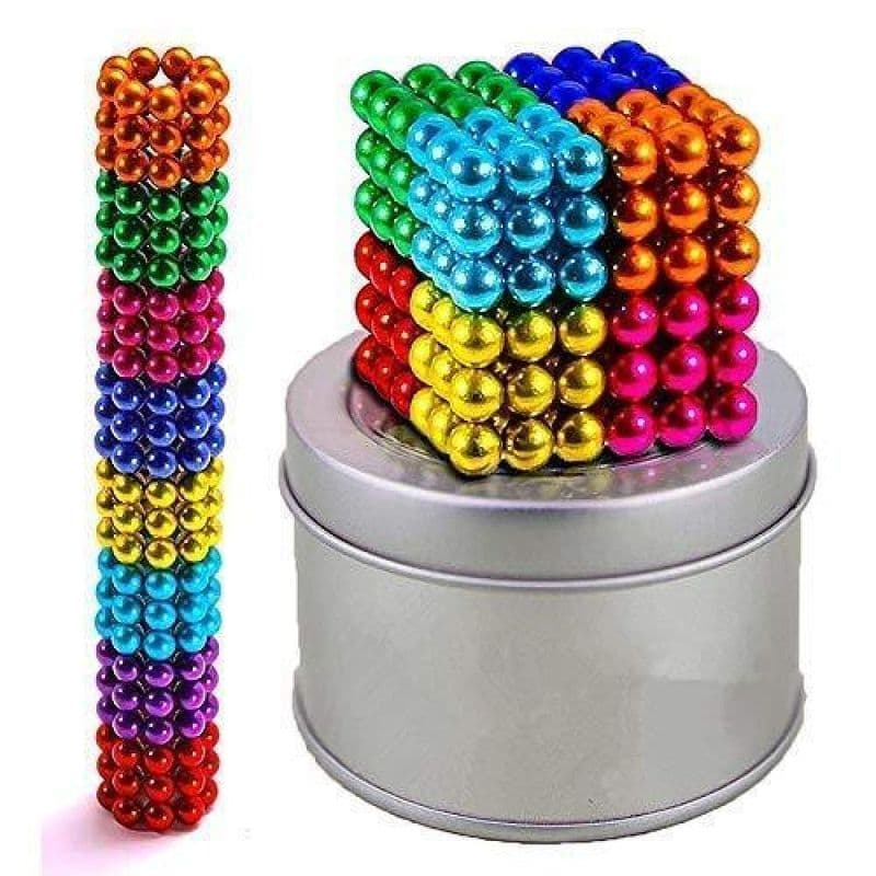 216 Pcs 5mm Multicolour Magnetic Balls - View 1