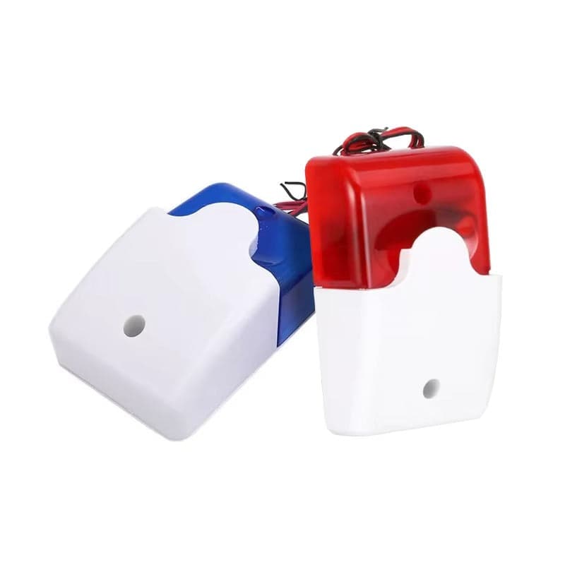 Mini Strobe Wired Siren Indicator Light Sound Alarm Lamp Flashing - View 1