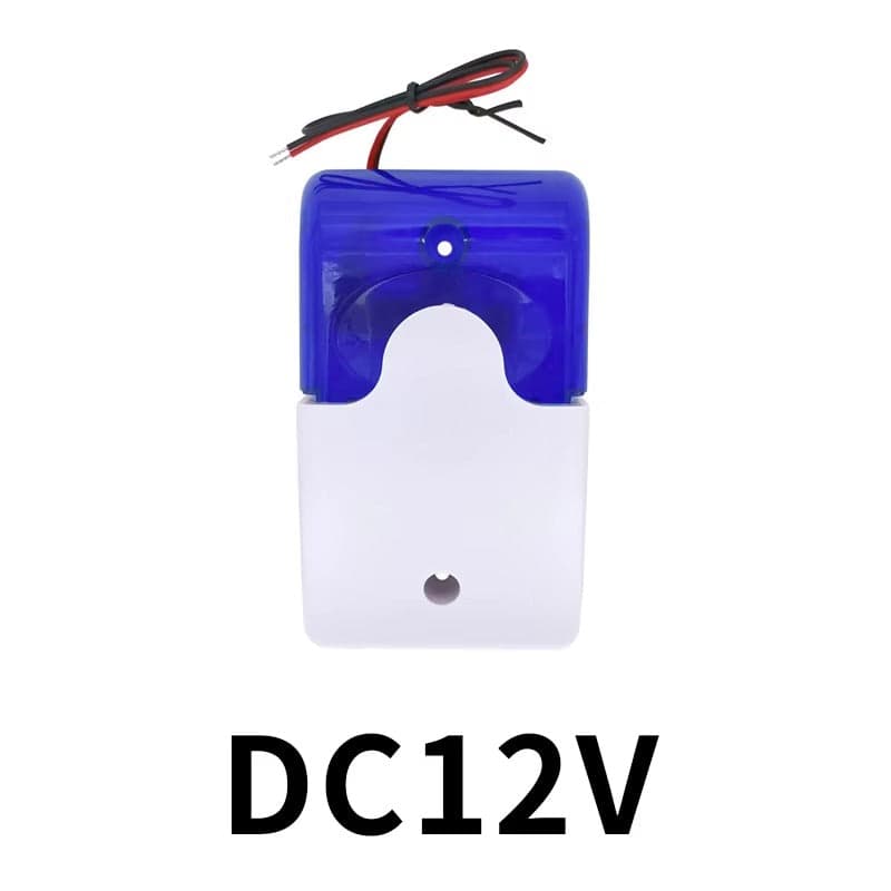 Mini Strobe Wired Siren Indicator Light Sound Alarm Lamp Flashing - View 3