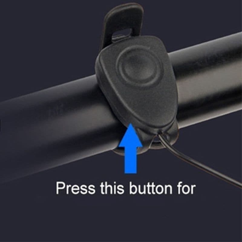 Non-Rechargeable Bicycle LED Light With Horn - View 3