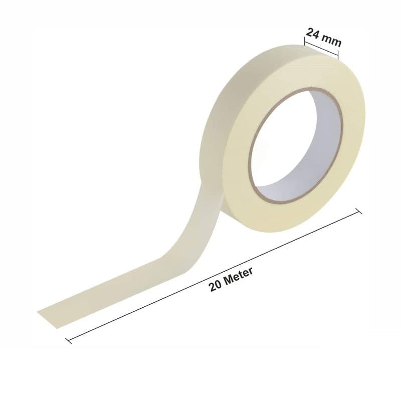 Oddy: Self Adhesive Masking Tape (Super Strong) [20-Meters] - View 2