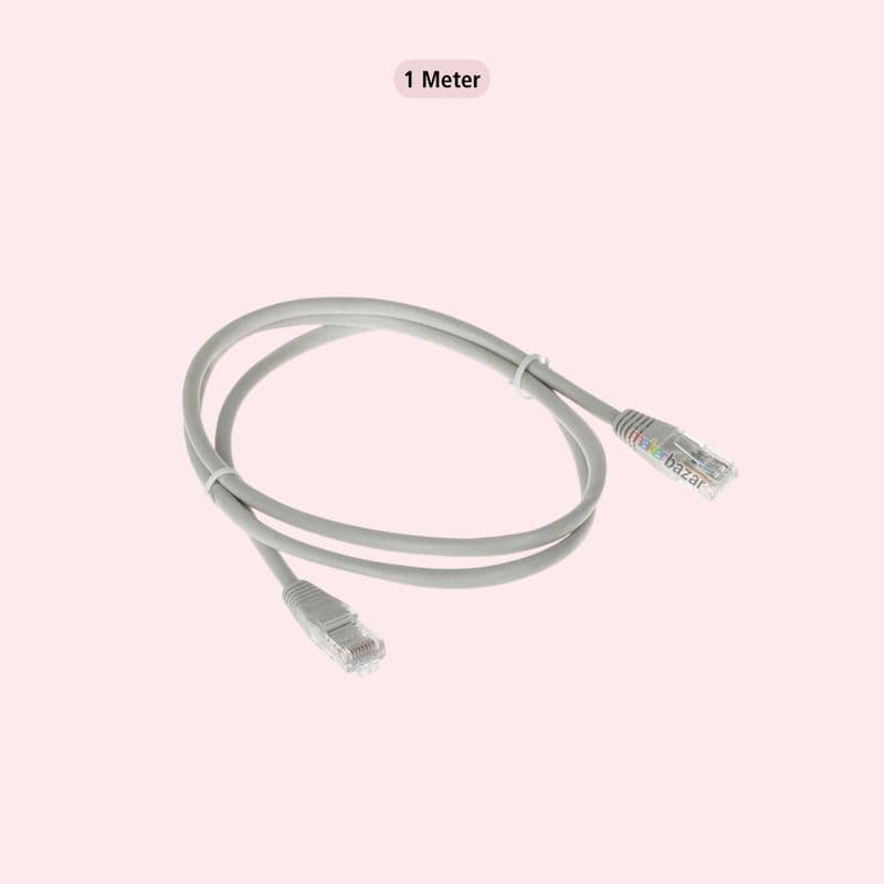 RJ45 CAT6 Ethernet Patch LAN Cable (Random Colors) - View 3