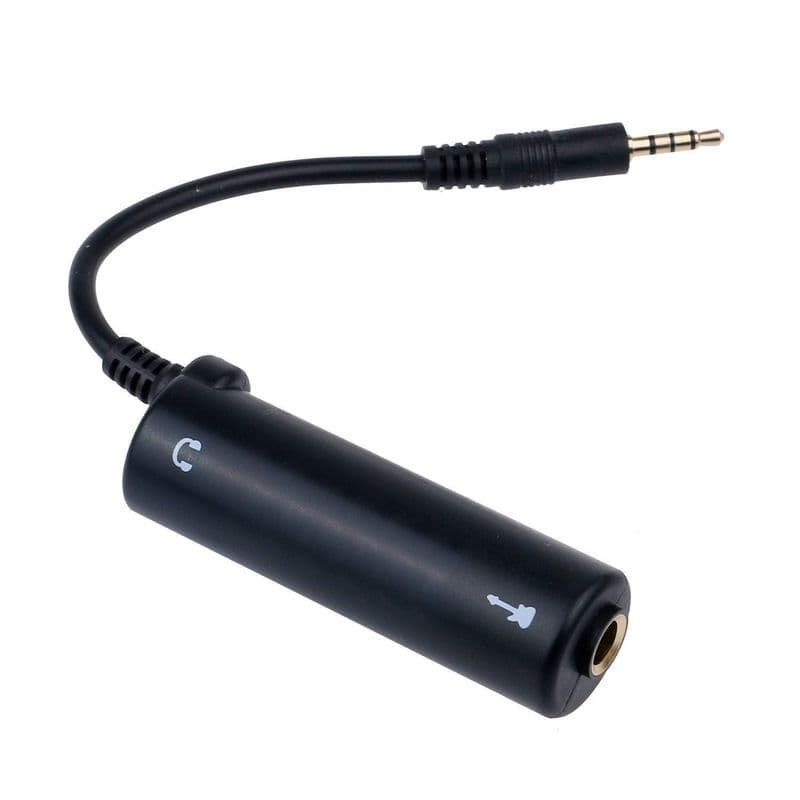 3.5mm Audio Guitar Interface Converter Adapter for iPhone/iPad/iPod Guitar Tuner Cable - View 1