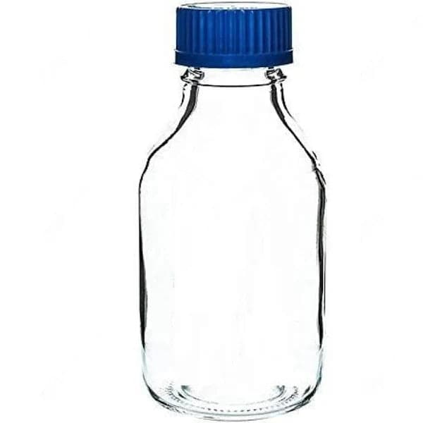 Reagent Borosilicate Glass Bottle 3.3, Clear With Screw Cap - 500ml - View 1