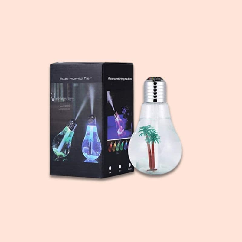 Light Bulb Design Portable Humidifer for Home Decor - View 1