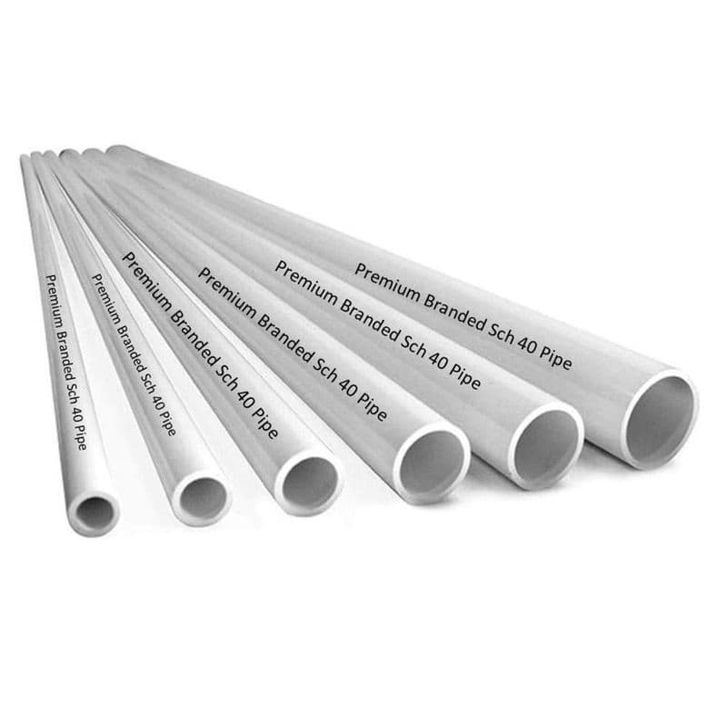 UPVC SCH-40 Pipe 1 ft Long - View 1