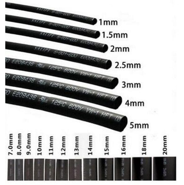 Black Heat Shrink Sleeve Tube For Wire Protection - View 2