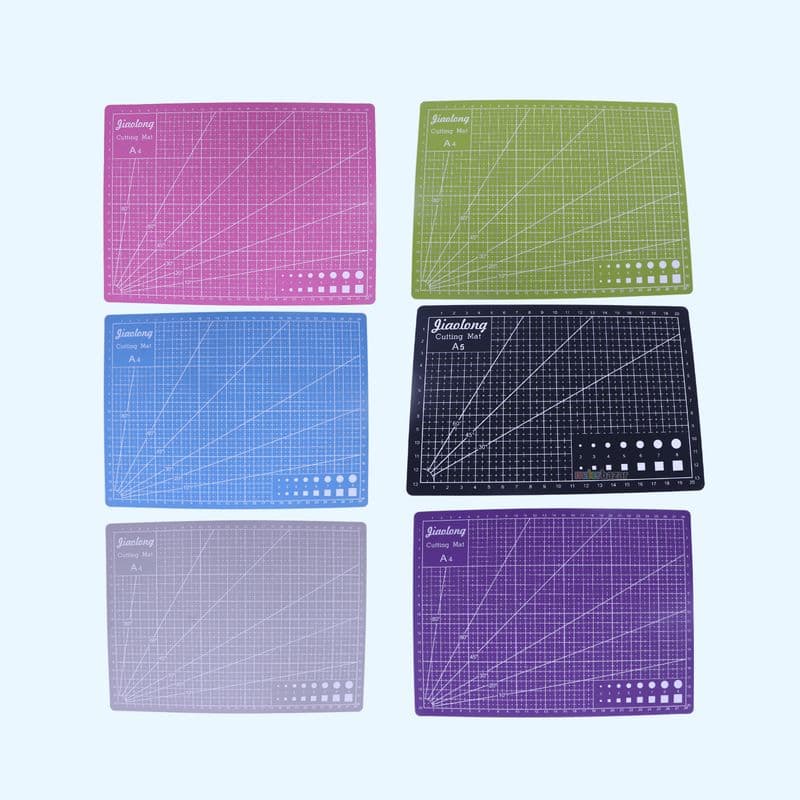 Self-Healing 5-Layered Flexible Cutting Mat Marked with Pattern and Grids - View 1