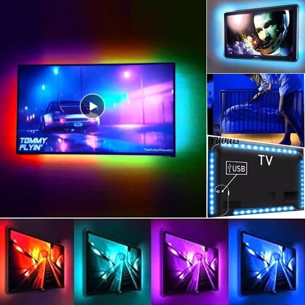 Waterproof 5V DC USB LED Strip 1Meter - View 2