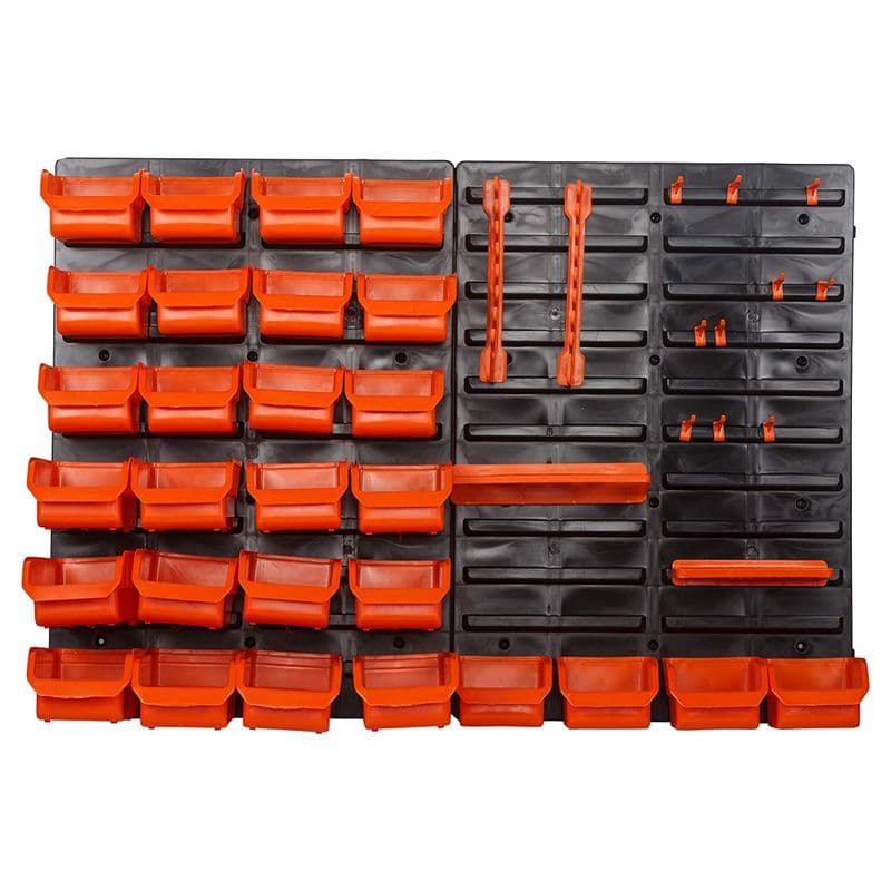 BLACK+DECKER: BDST73832-8 Wall Panel Set with Bins, Racks and Holders (43-Pieces) - View 2