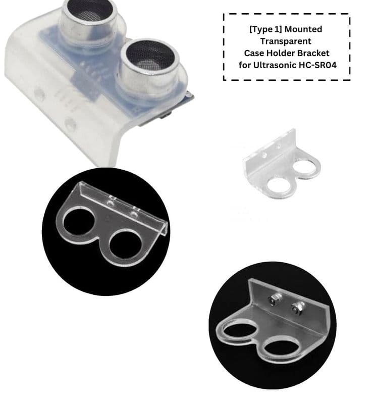 Ultrasonic Sensor Mounting Bracket - View 2