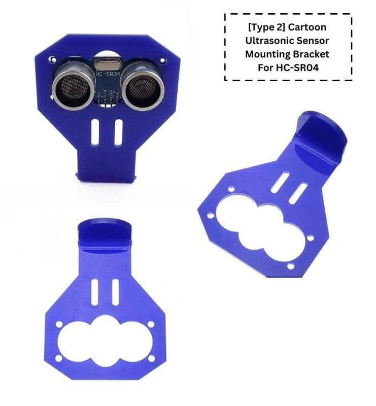 Ultrasonic Sensor Mounting Bracket - View 3