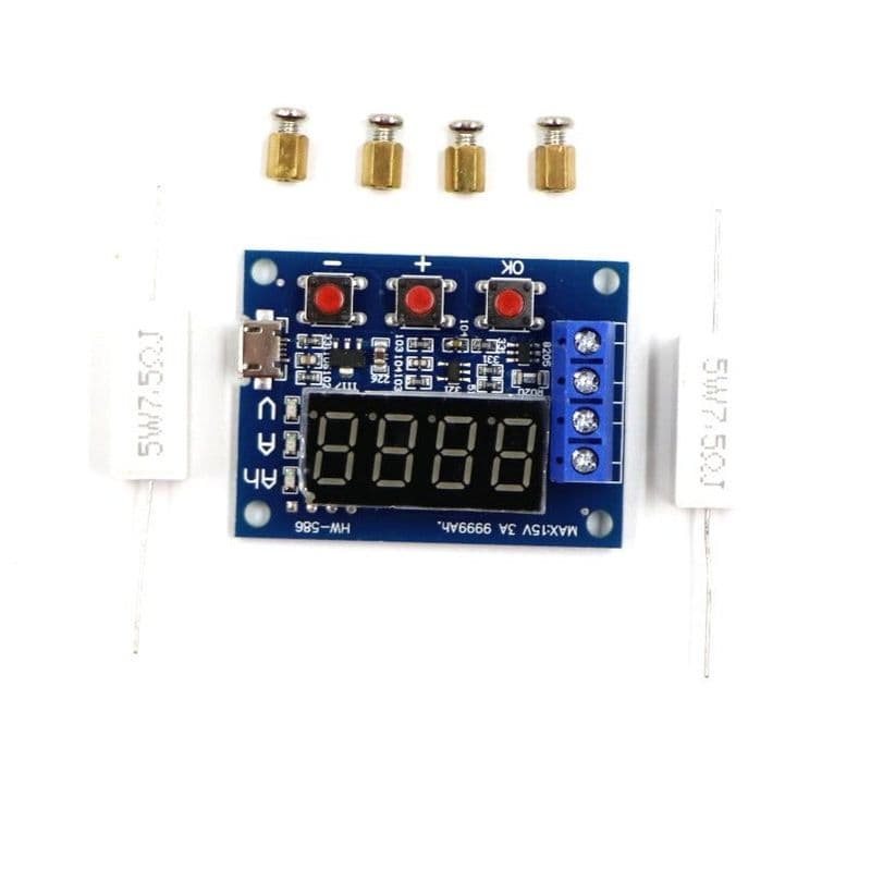 ZB2L3 18650 Li-ion Lithium Lead-acid Battery Capacity Meter Discharge Tester Analyzer - View 1
