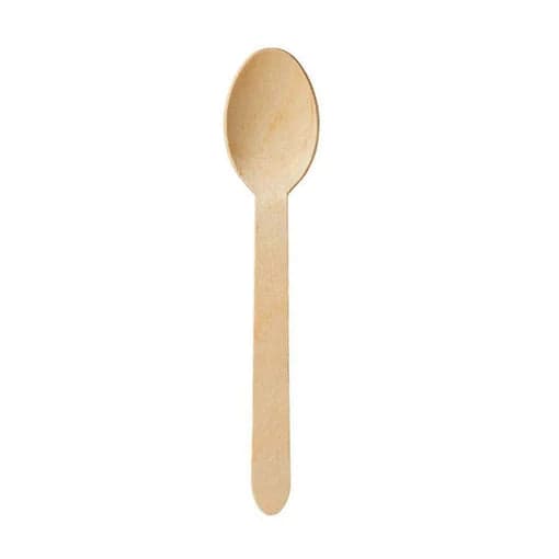 30x160mm Disposable Wooden Spoons for DIY/Home - View 1