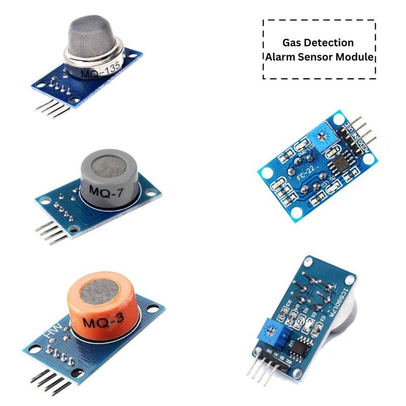 MQ Air Quality Gas Sensor Module [Rectangular PCB] - View 1
